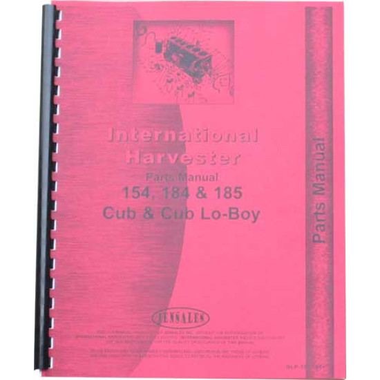 Jensales Parts Manual