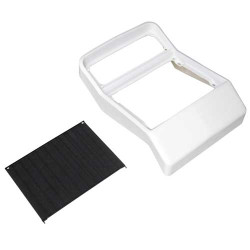 Fiberglass Grill Surround and Grill Insert