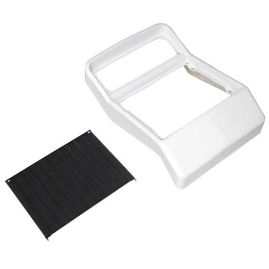 Fiberglass Grill Surround and Grill Insert