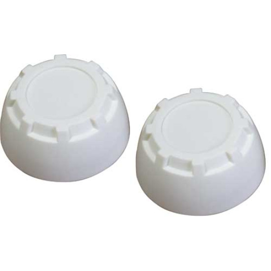 2 Front Tire Plastic Hubcaps