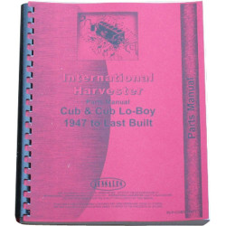 Jensales Parts Manual