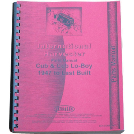 Jensales Parts Manual