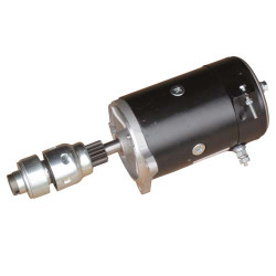 Starter with bendix drive