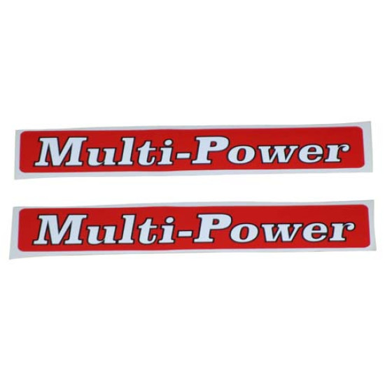 2 Multi Power Decals