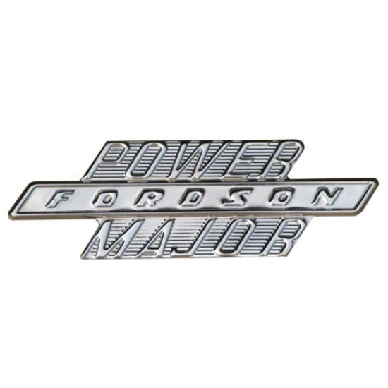 Metal Fordson Side Hood Emblem