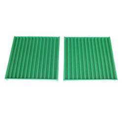 2 Metal Side Grill Screen Panels