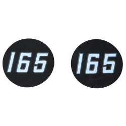 2 Hood Emblem Decals 2 Hood Emblem Decals