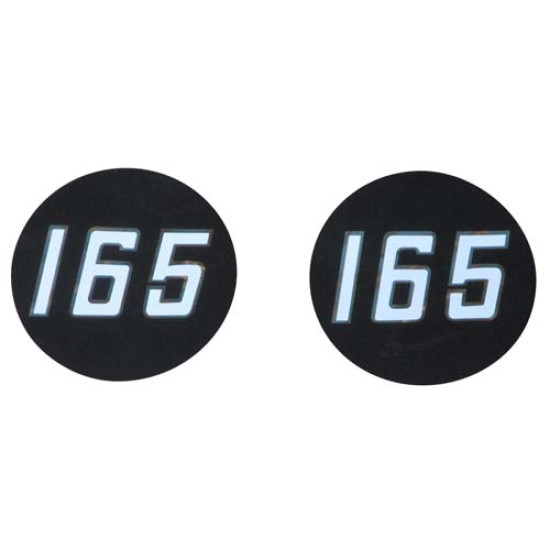 2 Hood Emblem Decals
