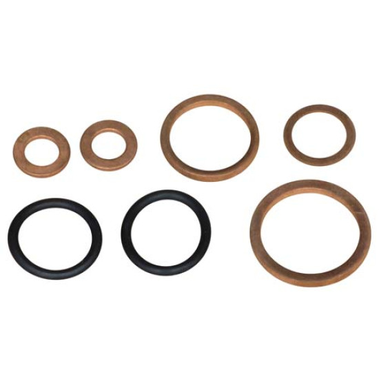 Brass Washer Gasket + O-rings Set