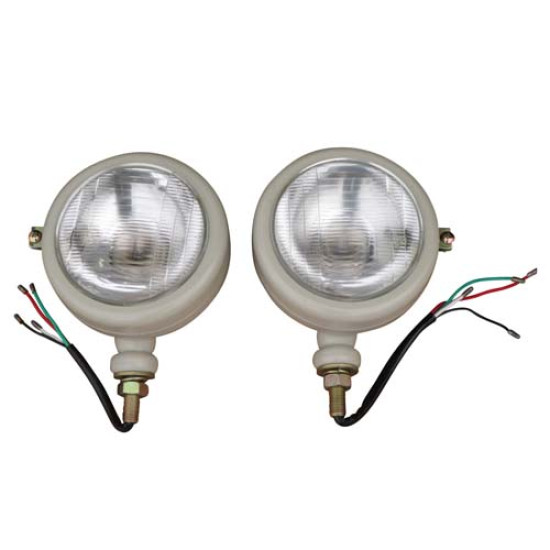 Headlight Lamp Set LH + RH 12v