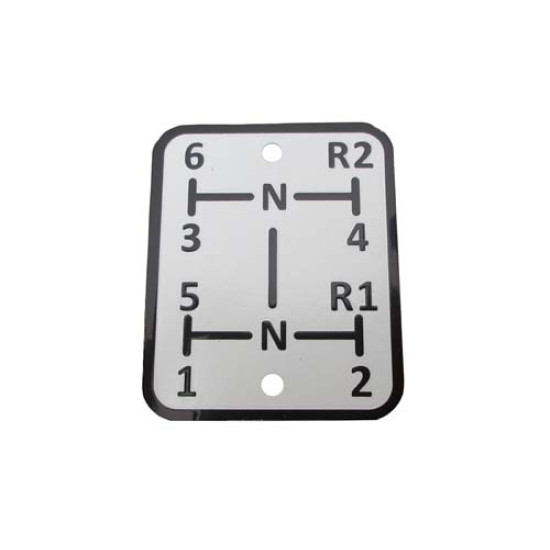 Shift Pattern Plate