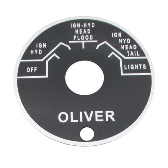 Ignition Switch Plate