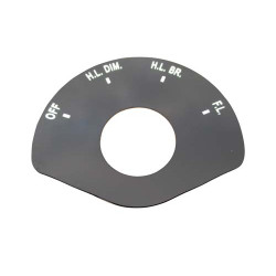 Headlight Switch Plate Headlight Switch Plate