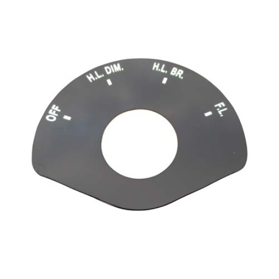 Headlight Switch Plate