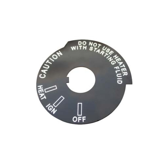 Ignition Switch Plate