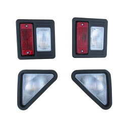 Set Rear + Left + Right Front Lights LH RH Set Rear + Left + Right Front Lights LH RH