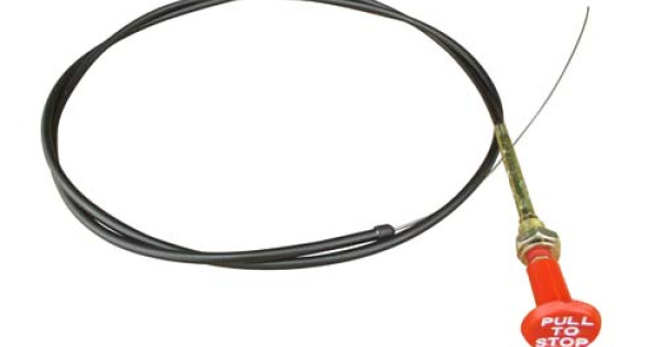 Engine Shut Off Cable Fuel Stop Shut Off Cable - HamiltonBobs