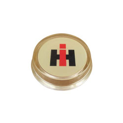 Cream Logo Steering Cap