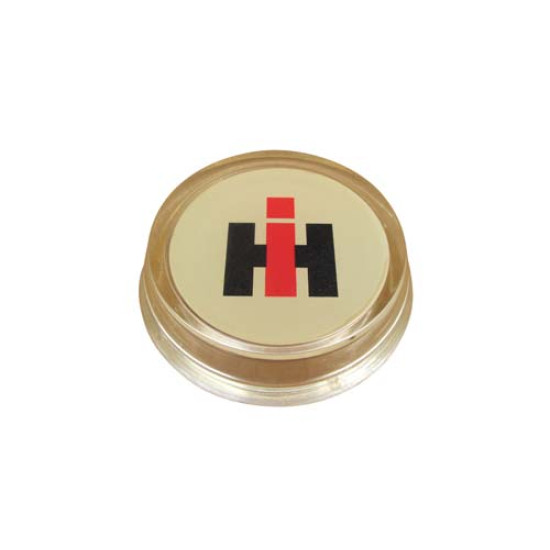 Cream Logo Steering Cap