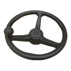 Steering Wheel w/ Spinner Knob