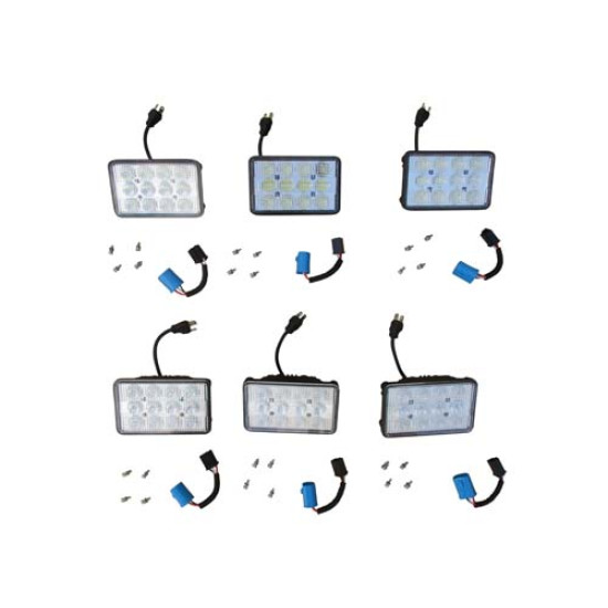 6 LED Floodlights