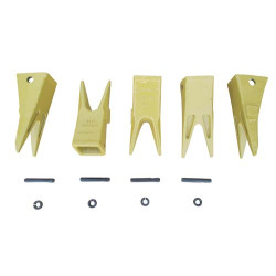 5 J300 Twin Tiger Teeth + Pins + Locks 5 J300 Twin Tiger Teeth + Pins + Locks