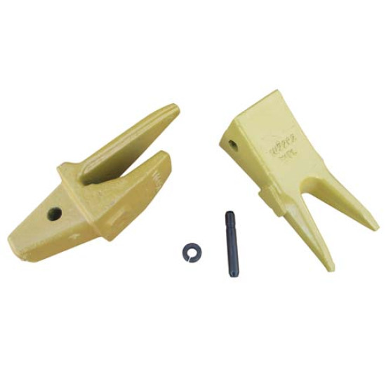 J300 Weld-On Adapter + Twin Tiger Tooth + Hardware J300 Weld-On Adapter + Twin Tiger Tooth + Hardware