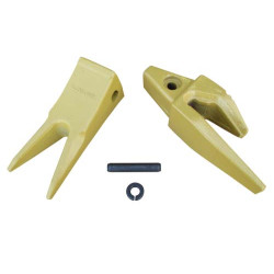 J350 Weld-On Adapter + Twin Tiger Tooth + Hardware