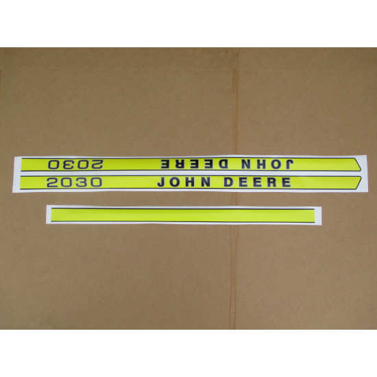Vinyl Hood Decal Set Kit
