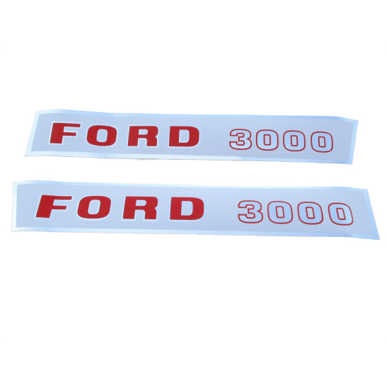 Vinyl Hood Decal Set Kit