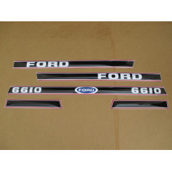 Vinyl Hood Decal Set Kit