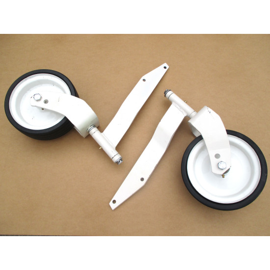 Mower Yoke + Wheel Set