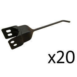 20 Rake Teeth LH - Rubber