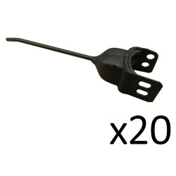 20 Rake Teeth RH - Rubber