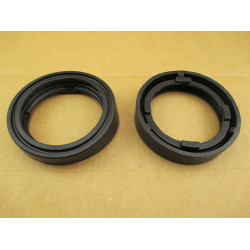 2 Rubber Headlight Bezels