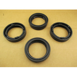 4 Rubber Headlight Bezels